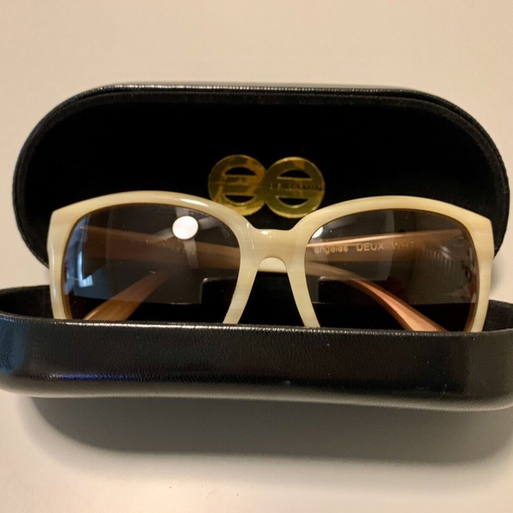 Benjamin: Designer Oversize Gradient Sunglasses, … - image 8